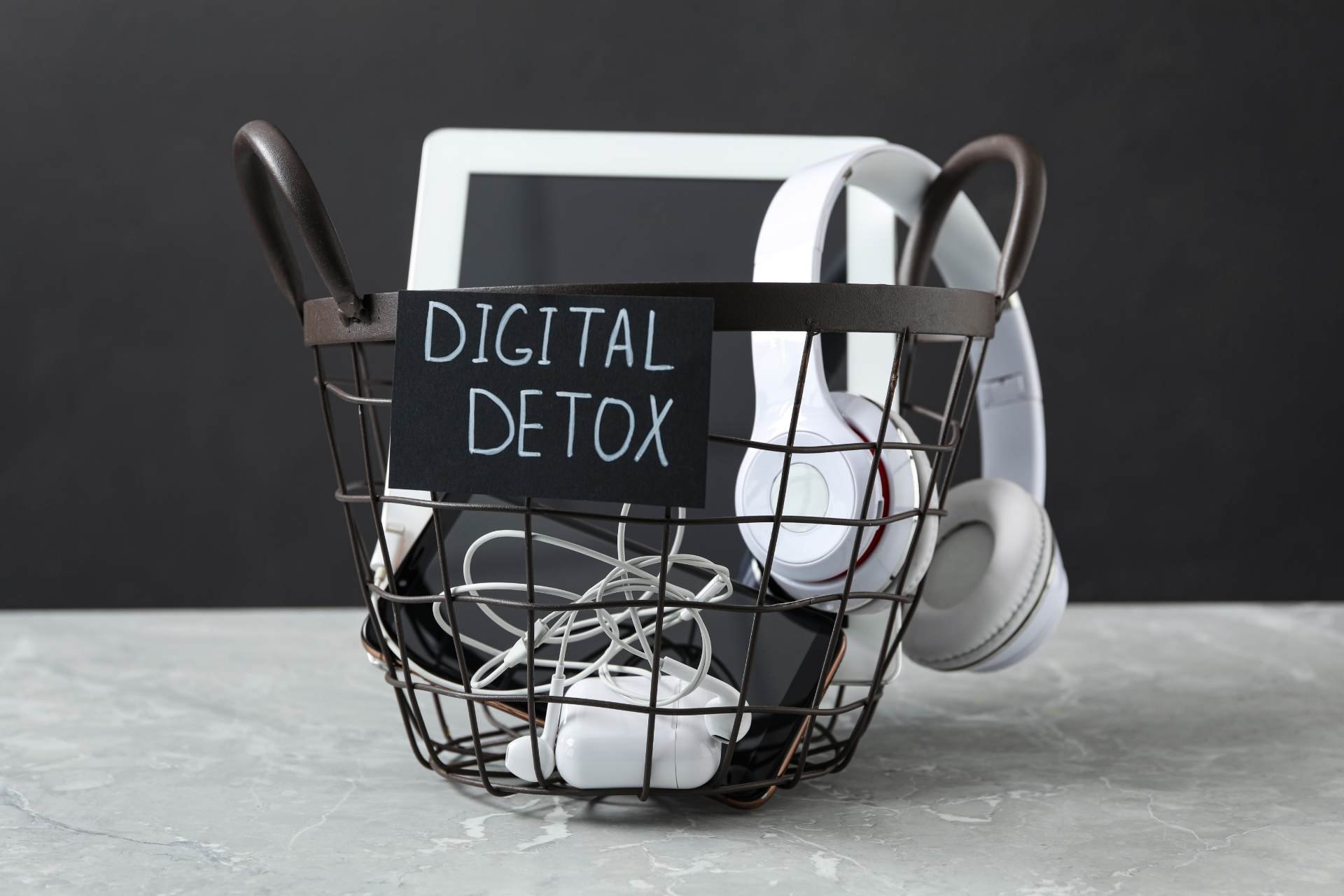 A digital detox is a conscious break from digital devices.