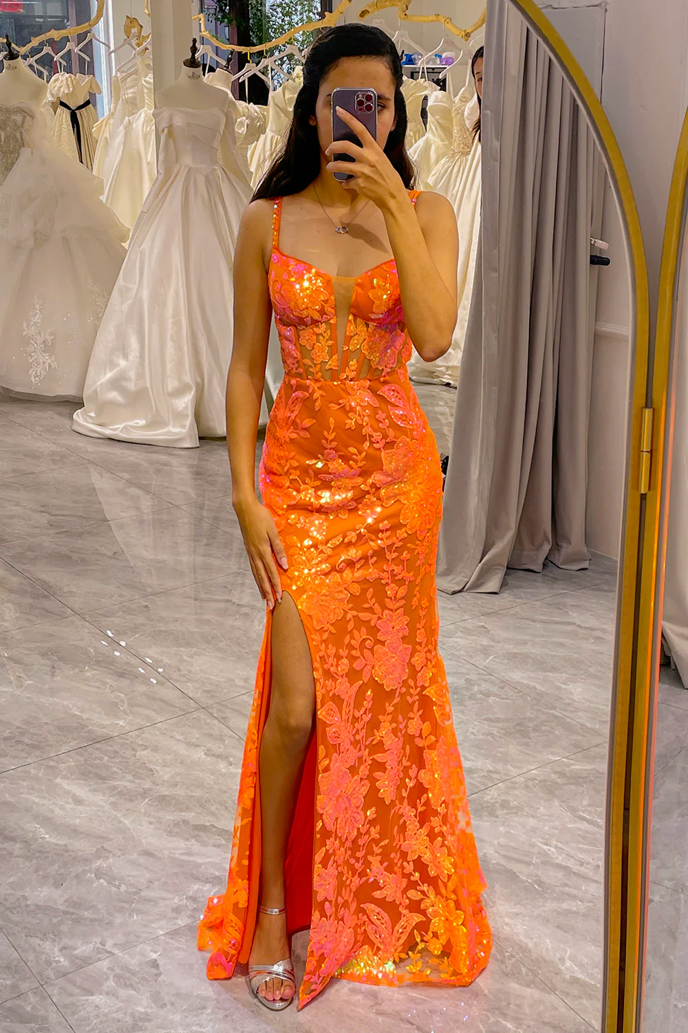 Sunset colors and bold brights is one of summer 2025 fashion trends